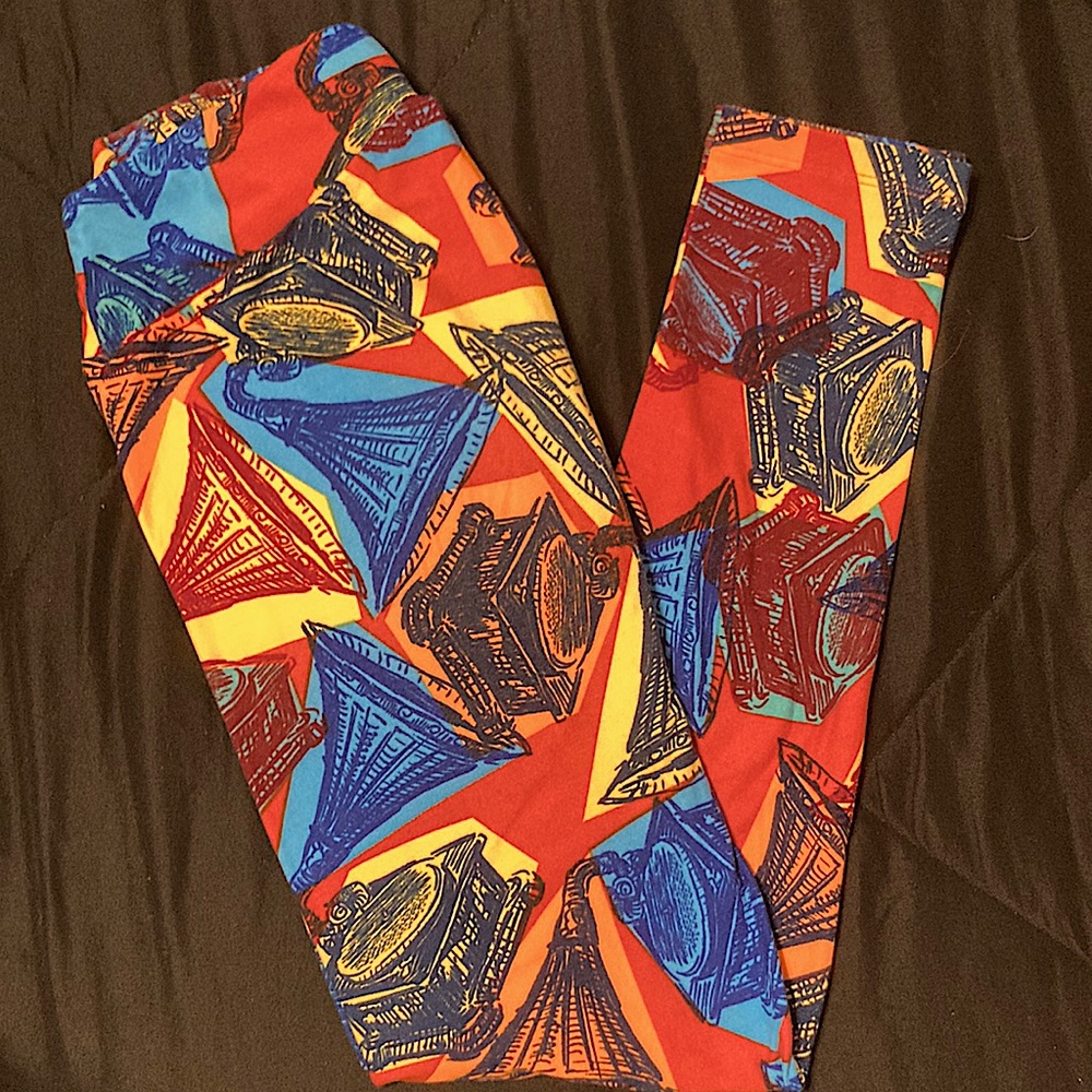 OS Phonograph LuLaRoe Leggings